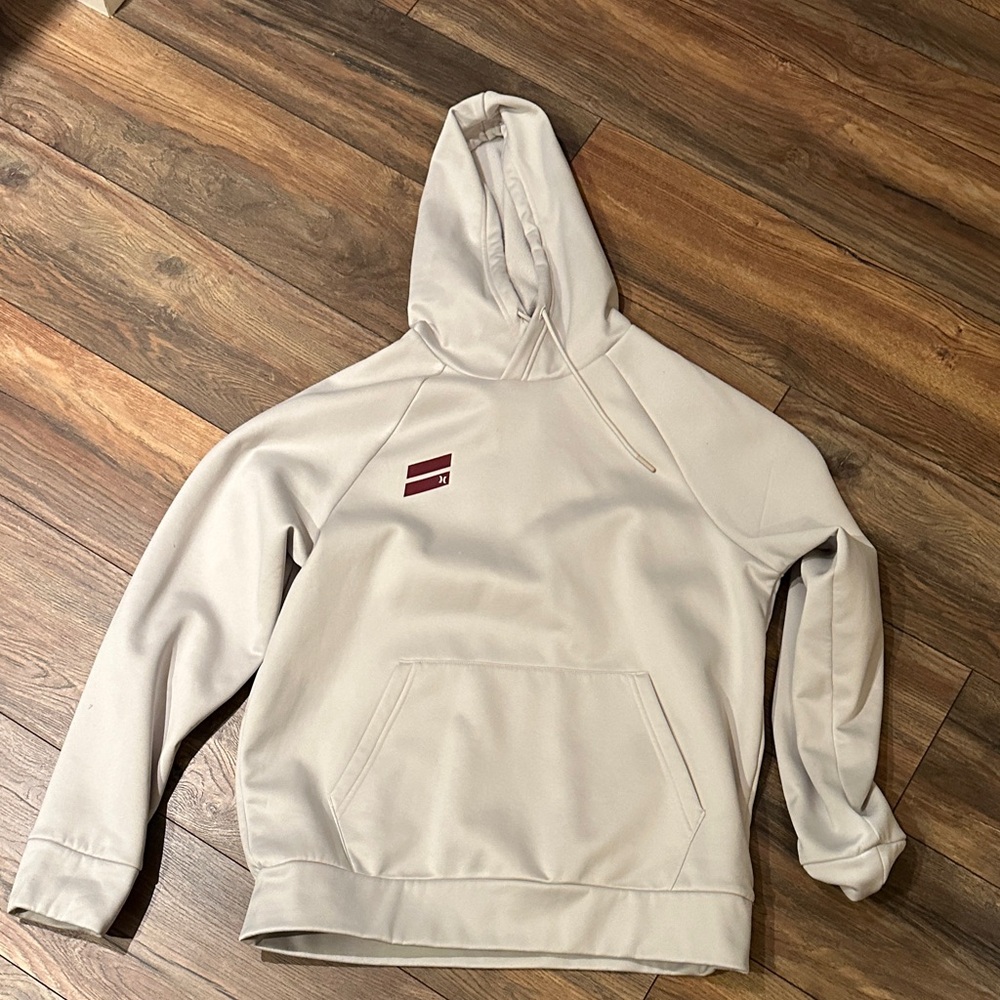 Men's Cream Hoodie Sweater